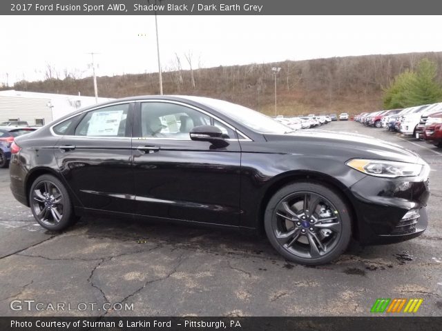 2017 Ford Fusion Sport AWD in Shadow Black