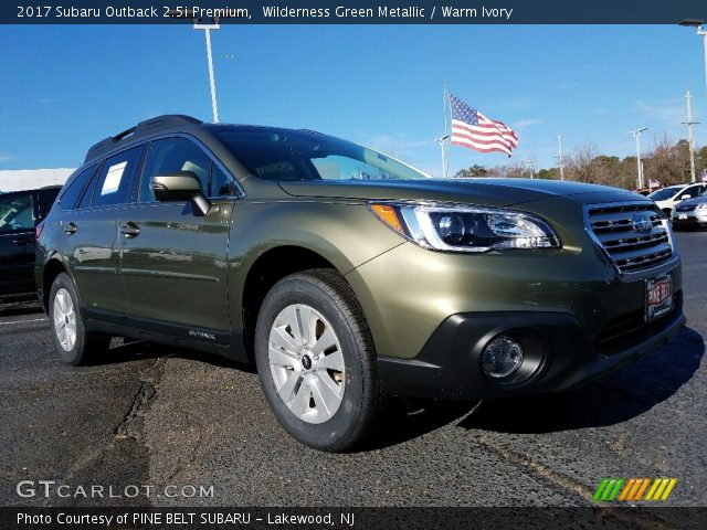 2017 Subaru Outback 2.5i Premium in Wilderness Green Metallic