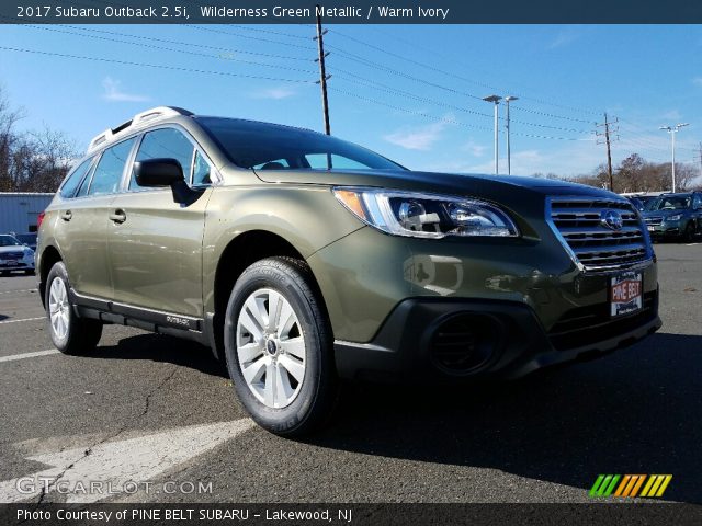 2017 Subaru Outback 2.5i in Wilderness Green Metallic