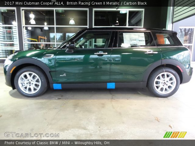 2017 Mini Clubman Cooper ALL4 in British Racing Green II Metallic