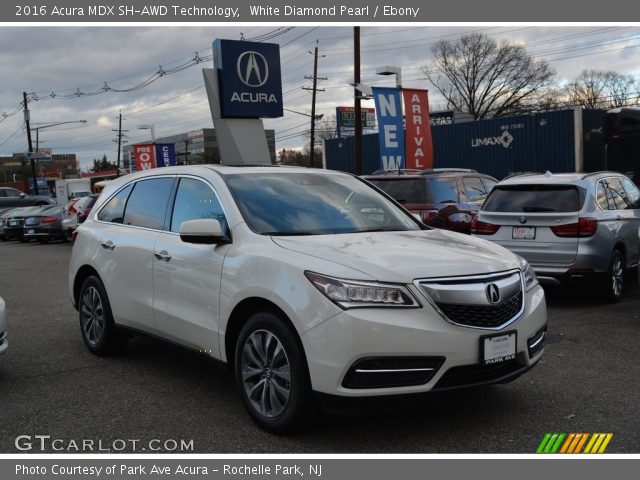 2016 Acura MDX SH-AWD Technology in White Diamond Pearl