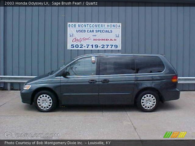 2003 Honda Odyssey LX in Sage Brush Pearl