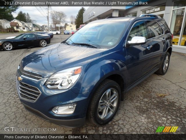 2017 Chevrolet Equinox Premier AWD in Patriot Blue Metallic
