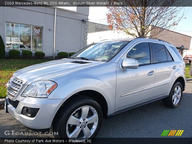 2009 Mercedes-Benz ML 350 4Matic in Iridium Silver Metallic
