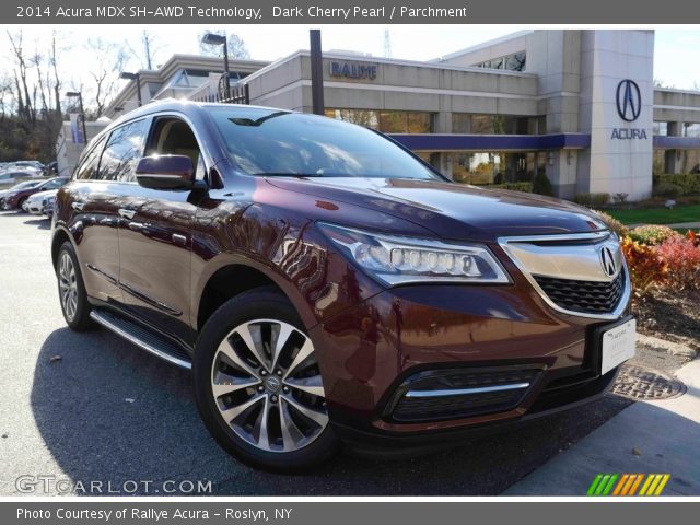2014 Acura MDX SH-AWD Technology in Dark Cherry Pearl