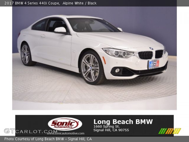 2017 BMW 4 Series 440i Coupe in Alpine White