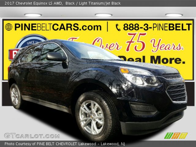 2017 Chevrolet Equinox LS AWD in Black