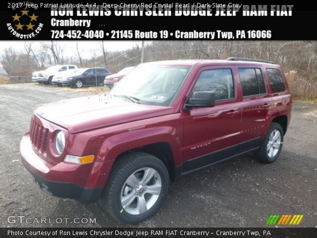 2017 Jeep Patriot Latitude 4x4 in Deep Cherry Red Crystal Pearl