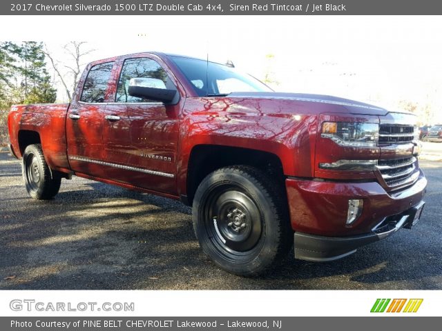 2017 Chevrolet Silverado 1500 LTZ Double Cab 4x4 in Siren Red Tintcoat