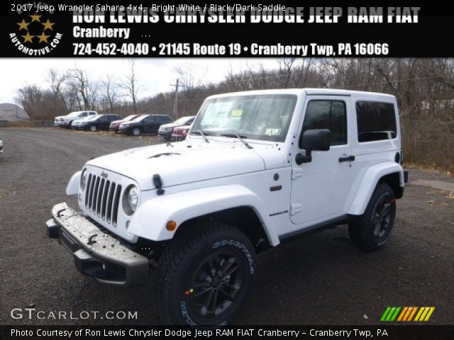 2017 Jeep Wrangler Sahara 4x4 in Bright White