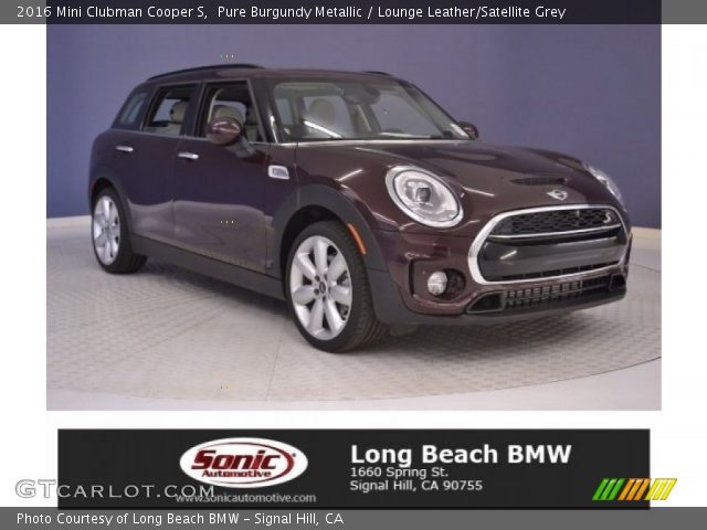 2016 Mini Clubman Cooper S in Pure Burgundy Metallic