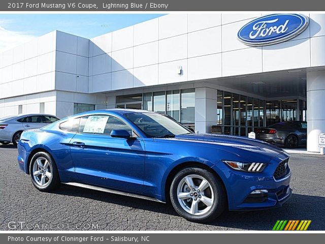 2017 Ford Mustang V6 Coupe in Lightning Blue
