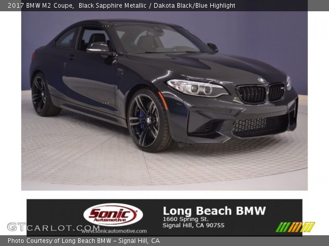 2017 BMW M2 Coupe in Black Sapphire Metallic