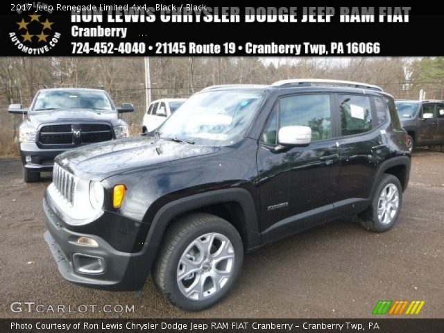 2017 Jeep Renegade Limited 4x4 in Black