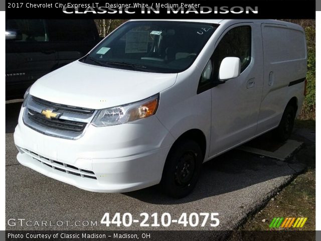 2017 Chevrolet City Express LT in Designer White