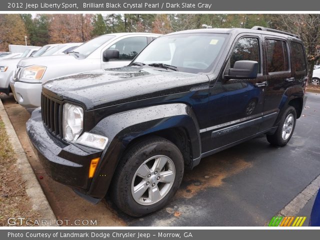 2012 Jeep Liberty Sport in Brilliant Black Crystal Pearl