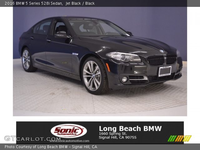 2016 BMW 5 Series 528i Sedan in Jet Black