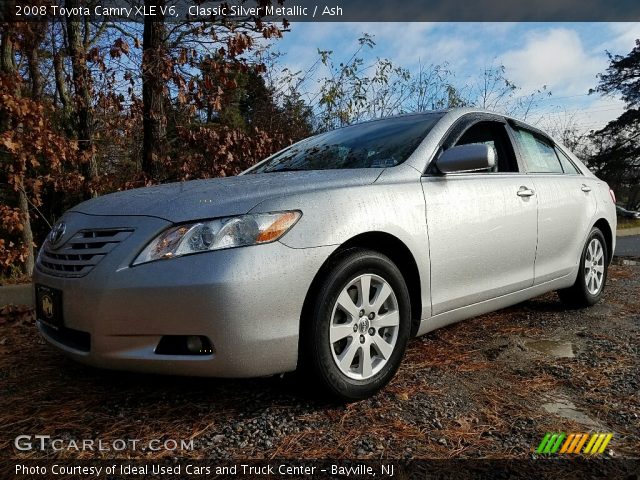 2008 Toyota Camry XLE V6 in Classic Silver Metallic
