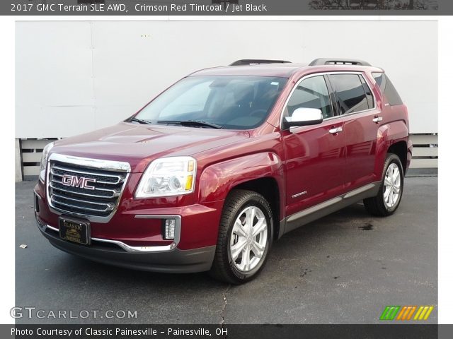 2017 GMC Terrain SLE AWD in Crimson Red Tintcoat