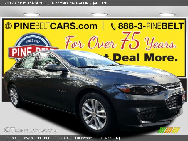 2017 Chevrolet Malibu LT in Nightfall Gray Metallic
