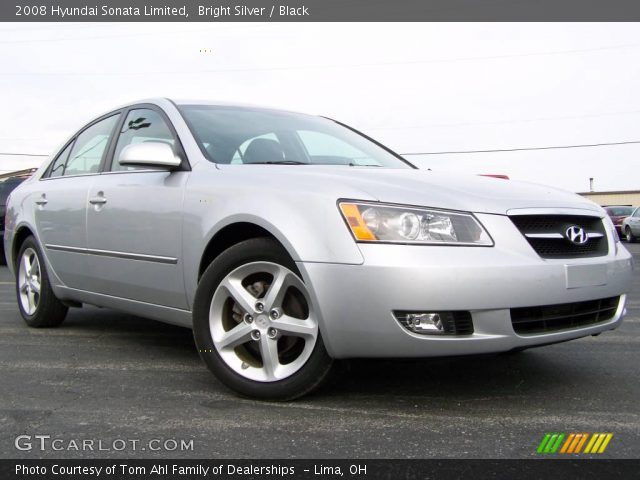 2008 Hyundai Sonata Limited in Bright Silver