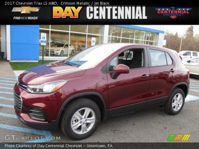 2017 Chevrolet Trax LS AWD in Crimson Metallic