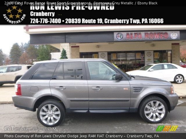 2008 Land Rover Range Rover Sport Supercharged in Stornoway Grey Metallic