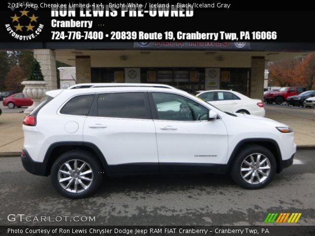 2014 Jeep Cherokee Limited 4x4 in Bright White