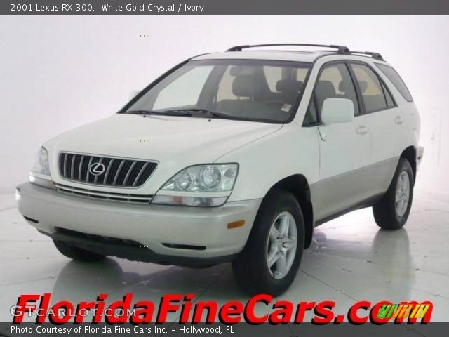 2001 Lexus RX 300 in White Gold Crystal