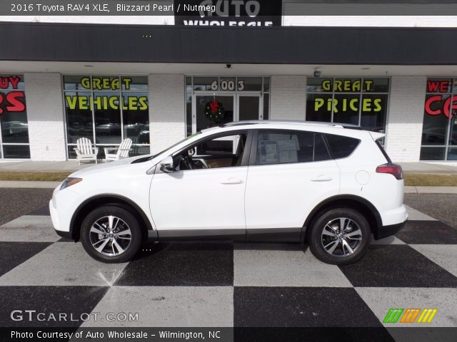 2016 Toyota RAV4 XLE in Blizzard Pearl