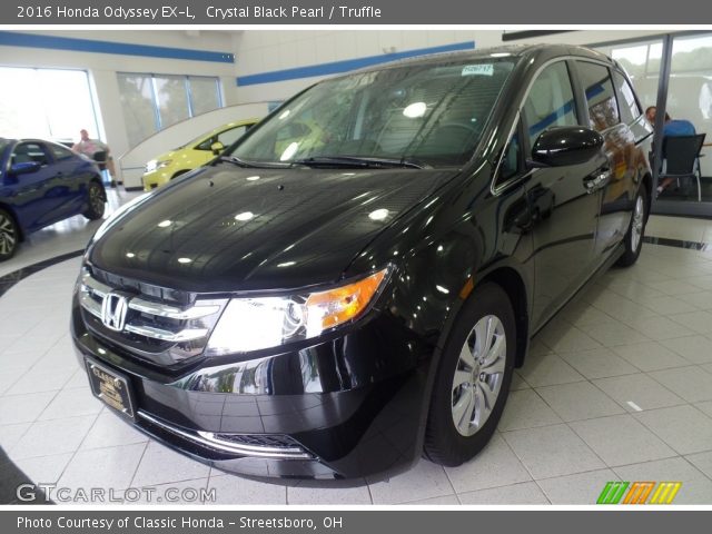 2016 Honda Odyssey EX-L in Crystal Black Pearl