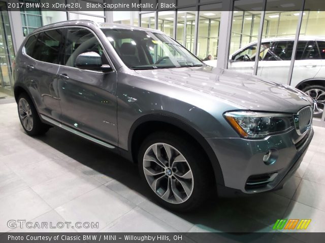 2017 BMW X3 xDrive28i in Black Sapphire Metallic