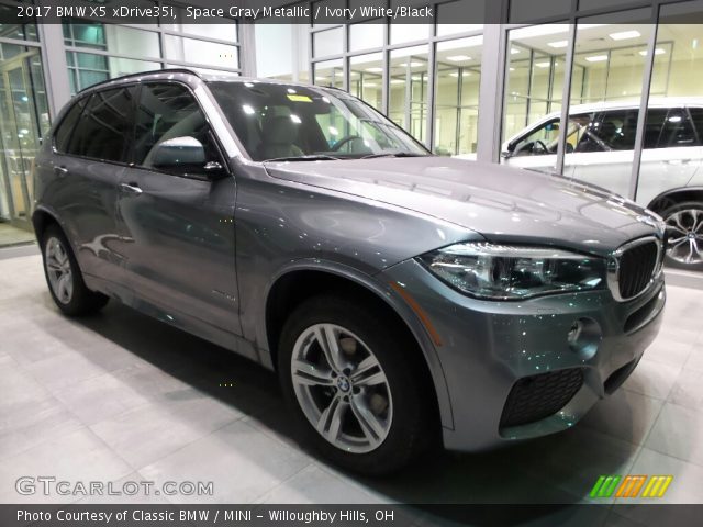 2017 BMW X5 xDrive35i in Space Gray Metallic