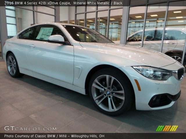 2016 BMW 4 Series 428i xDrive Coupe in Mineral White Metallic