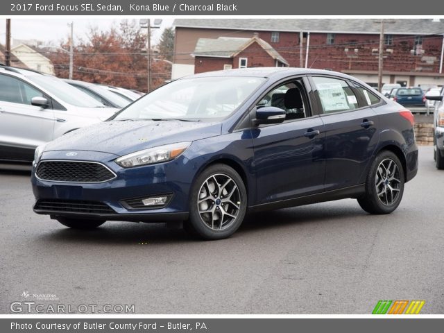 2017 Ford Focus SEL Sedan in Kona Blue