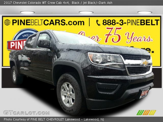 2017 Chevrolet Colorado WT Crew Cab 4x4 in Black