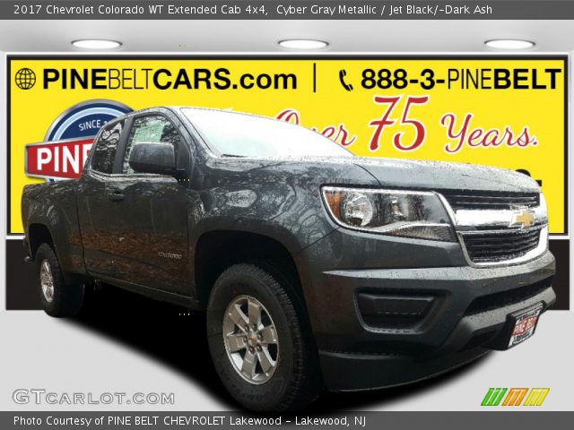 2017 Chevrolet Colorado WT Extended Cab 4x4 in Cyber Gray Metallic