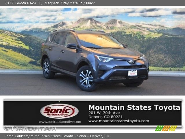 2017 Toyota RAV4 LE in Magnetic Gray Metallic