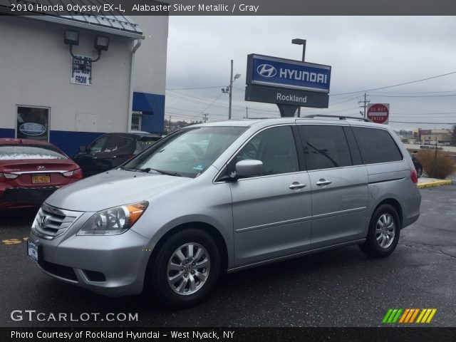 2010 Honda Odyssey EX-L in Alabaster Silver Metallic