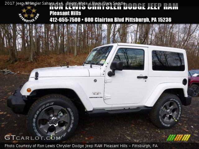 2017 Jeep Wrangler Sahara 4x4 in Bright White
