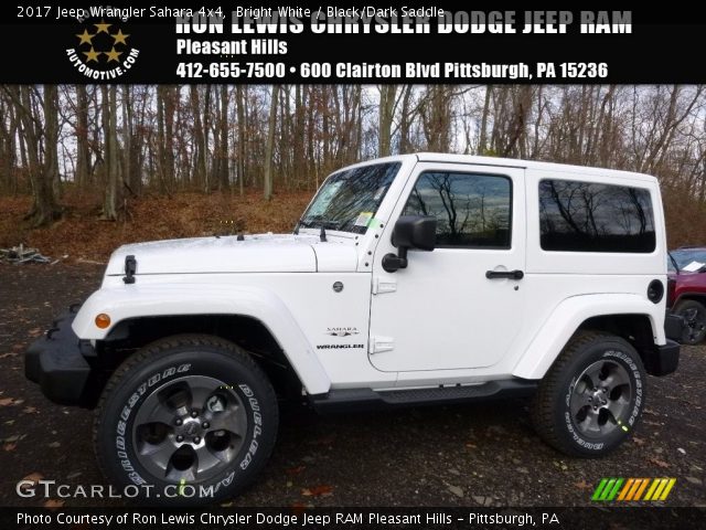 2017 Jeep Wrangler Sahara 4x4 in Bright White