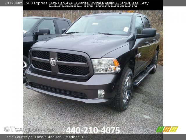 2017 Ram 1500 Express Crew Cab 4x4 in Granite Crystal Metallic