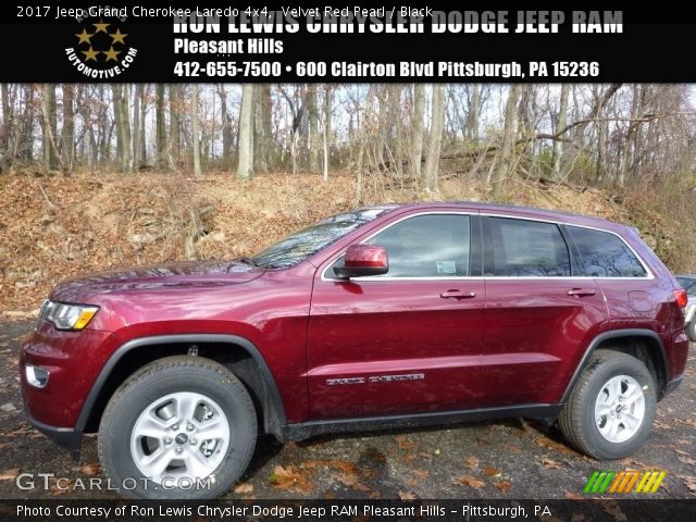 2017 Jeep Grand Cherokee Laredo 4x4 in Velvet Red Pearl