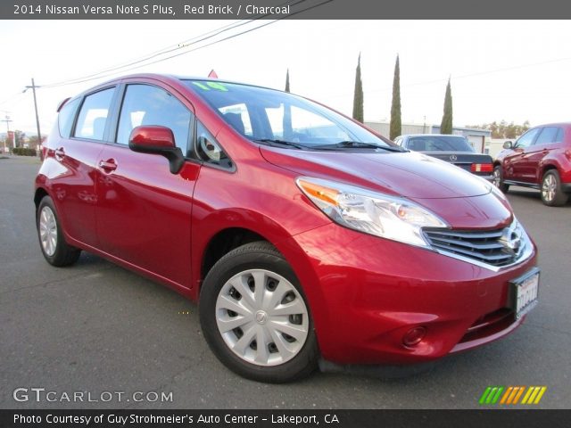 2014 Nissan Versa Note S Plus in Red Brick