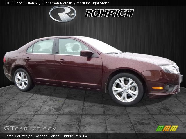 2012 Ford Fusion SE in Cinnamon Metallic
