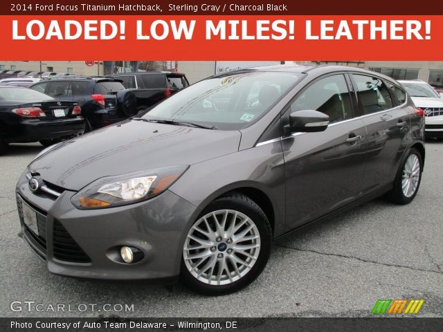 2014 Ford Focus Titanium Hatchback in Sterling Gray