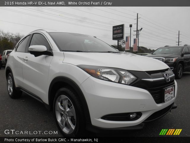 2016 Honda HR-V EX-L Navi AWD in White Orchid Pearl