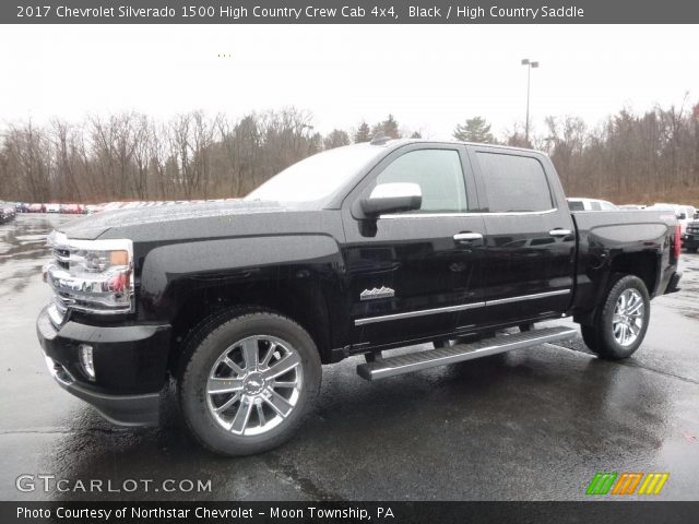 2017 Chevrolet Silverado 1500 High Country Crew Cab 4x4 in Black