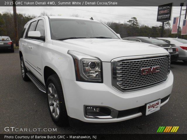 2015 GMC Yukon Denali 4WD in Summit White