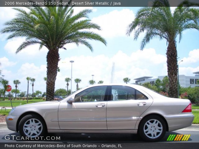 2006 Mercedes-Benz S 350 Sedan in Desert Silver Metallic